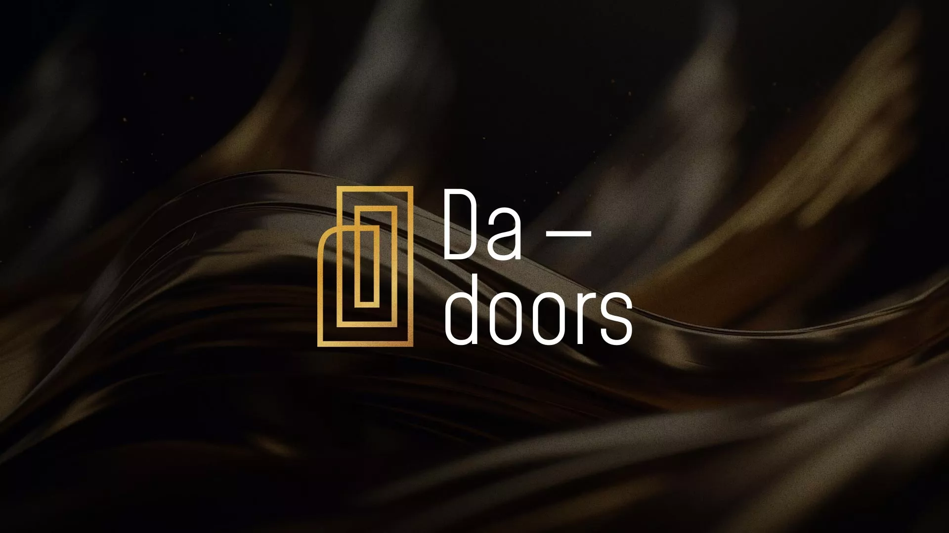 Разработка логотипа для компании «DA-DOORS» в Кизляре